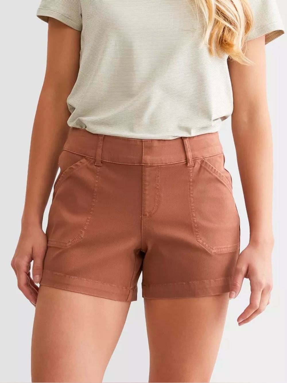 Buckle Black Auburn Pull-On Chino Stretch Short